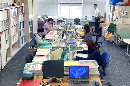 益田市役所 産業支援センターの様子